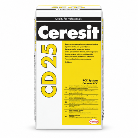 Mortar reparatii beton Ceresit CD 25, 5-30 mm, 25 kg